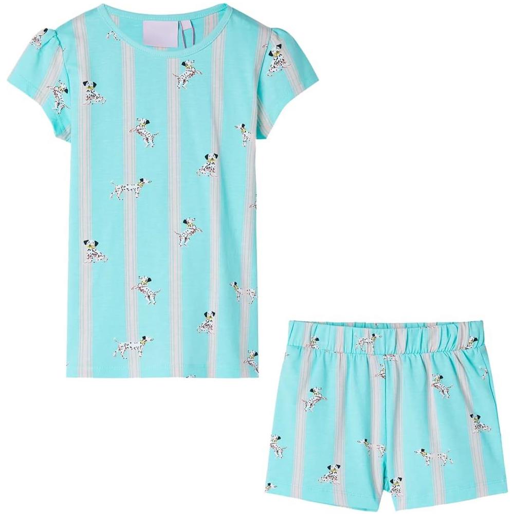 Pigiama da Bambina a Maniche Corte Ecru 128 - Foto 1