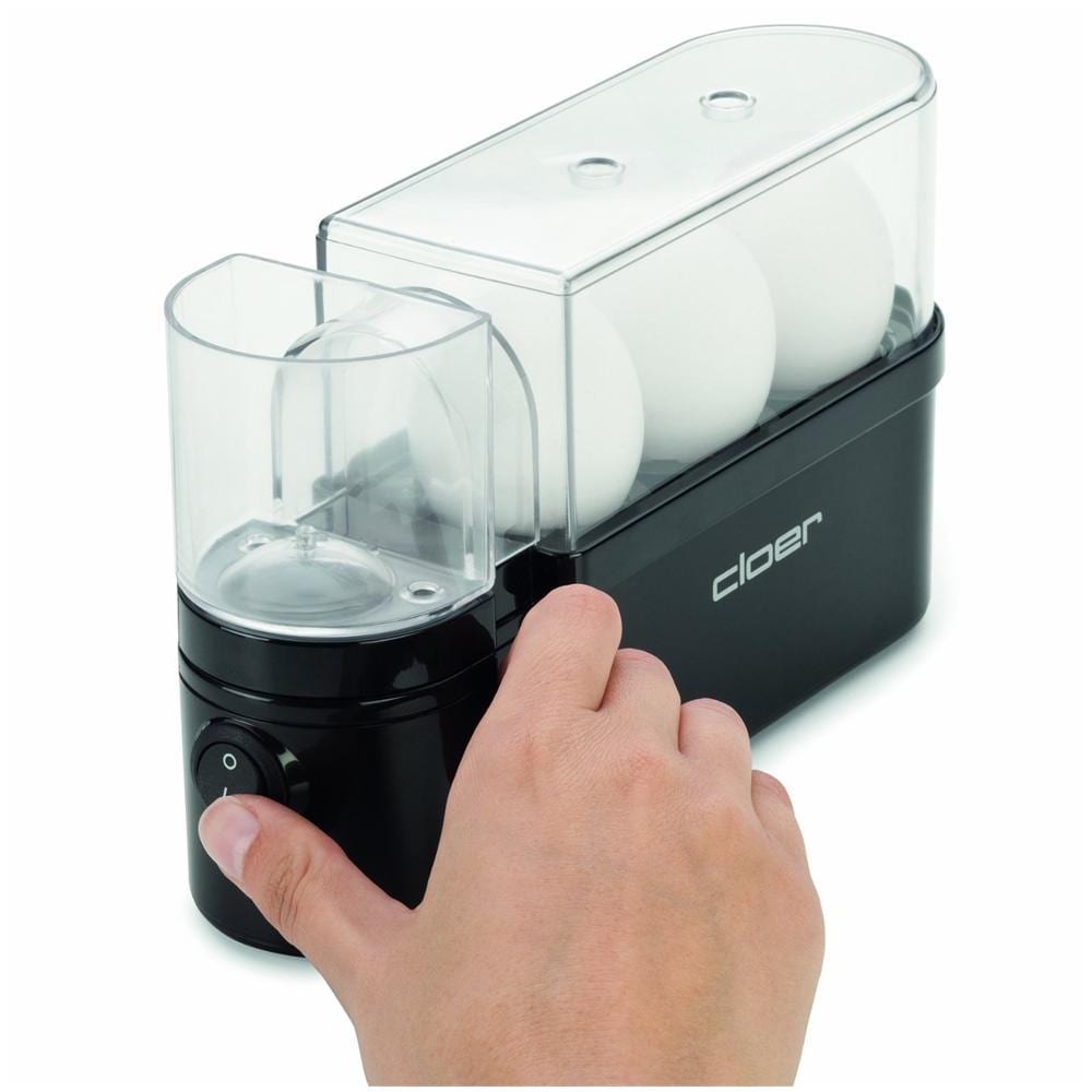 6020 Cuoci Uova per 3 Uova Colore Nero - Foto 1