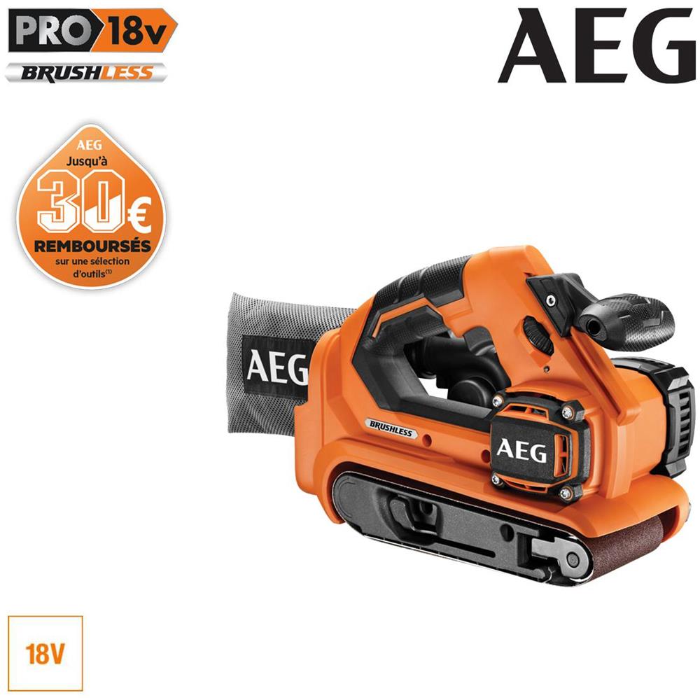 Sander 18v Banda Brushless 75 Millimetri Senza Batteria E Caricabatteria 0-bhbs1875bl - Foto 2