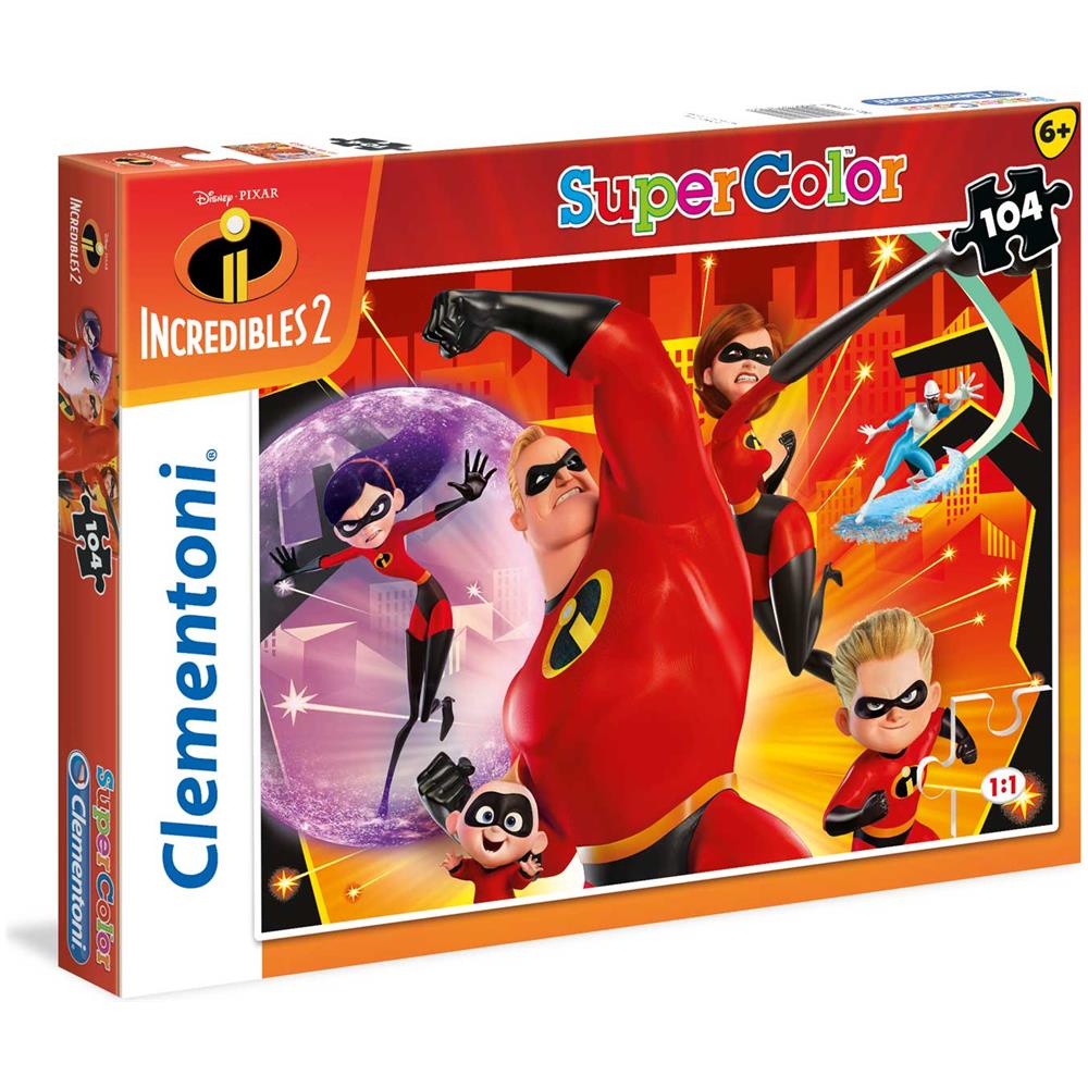 Puzzle 104 Pz - Incredibili 2 - Foto 1