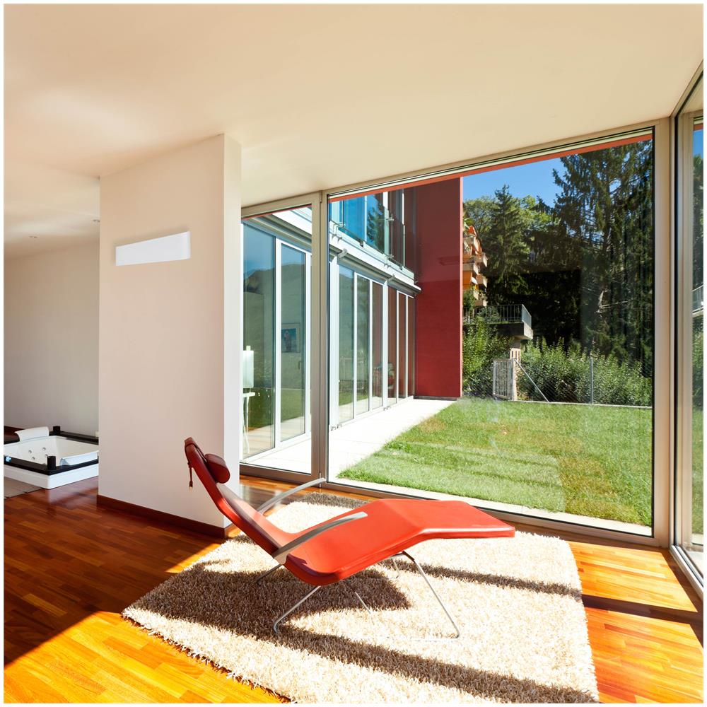 Lampada Da Parete Led Bianco In Alluminio - Foto 7