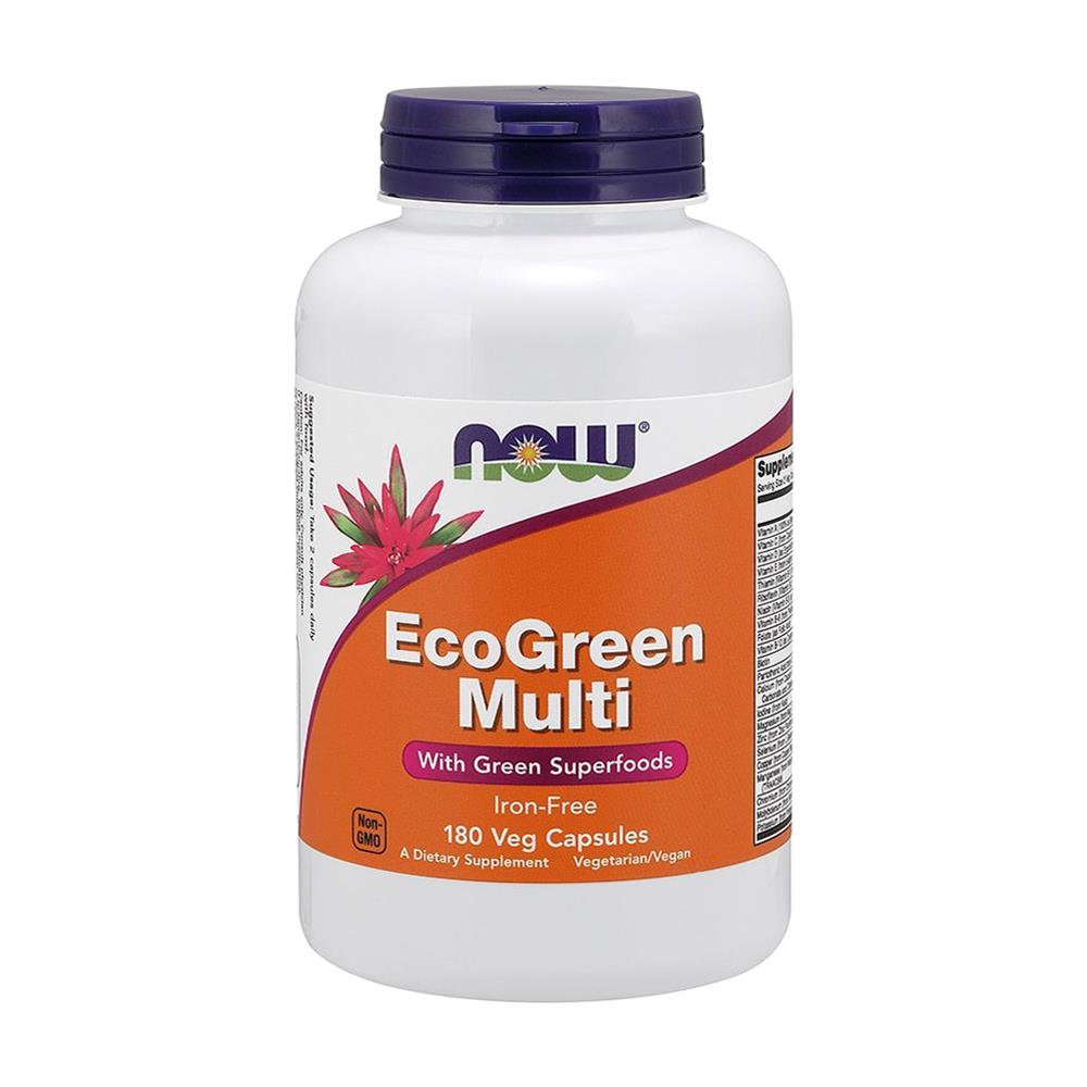 Ecogreen Multi (iron Free) Senza Ferro 180 Vcaps - Vitamine - Foto 1
