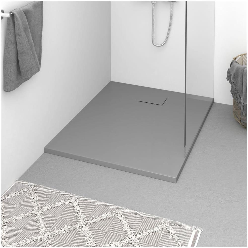 Piatto Doccia In Smc Grigio 100x80 Cm - Foto 1