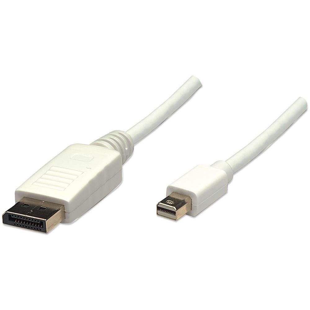 Adattatore Mini DisplayPort / DisplayPort Lunghezza 2m Colore Bianco - Foto 1