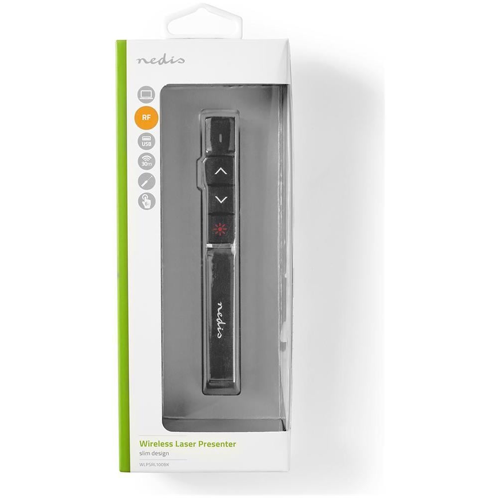 Puntatore Laser Wireless e Controller Slideshow Nero - Foto 1