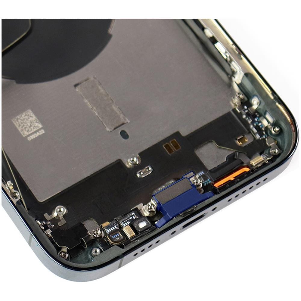 Connettore Di Ricarica Lightning E Microfono Di Ricambio Iphone 13 Pro Blu - Foto 2