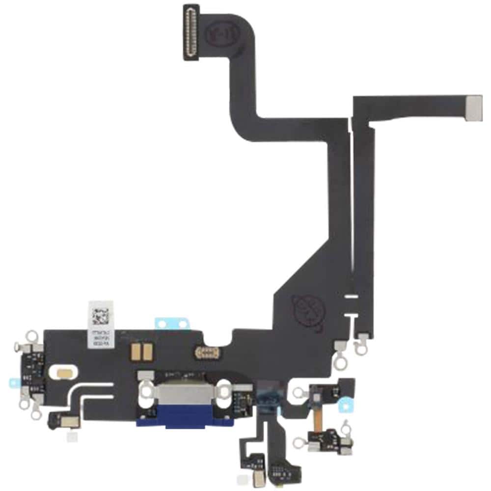 Connettore Di Ricarica Lightning E Microfono Di Ricambio Iphone 13 Pro Blu - Foto 5