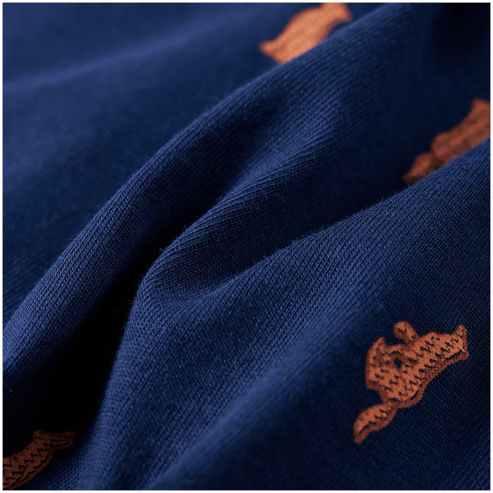 Camicia Per Bambini Con Stampa Cane Blu Marino 116 - Foto 7