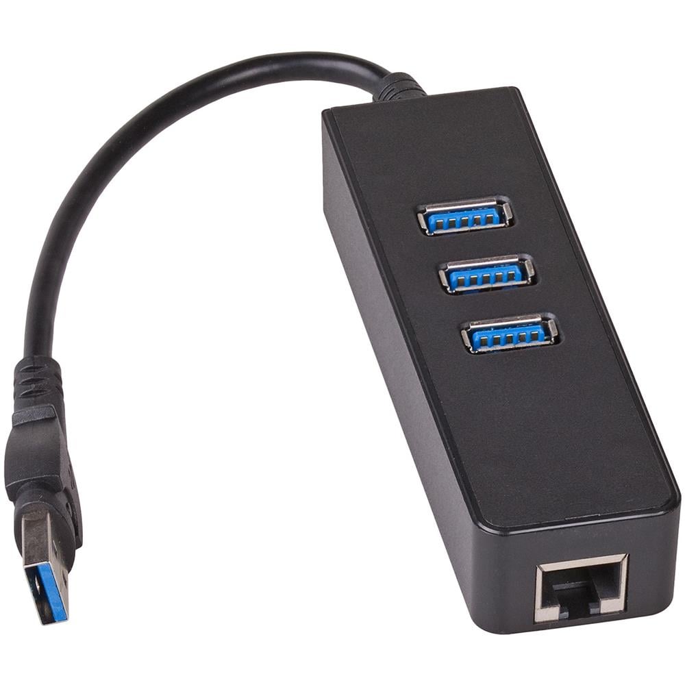 AK-AD-32 replicatore di porte e docking station per laptop USB 3.2 Gen 1 (3.1 Gen 1) Type-A Nero - Foto 1