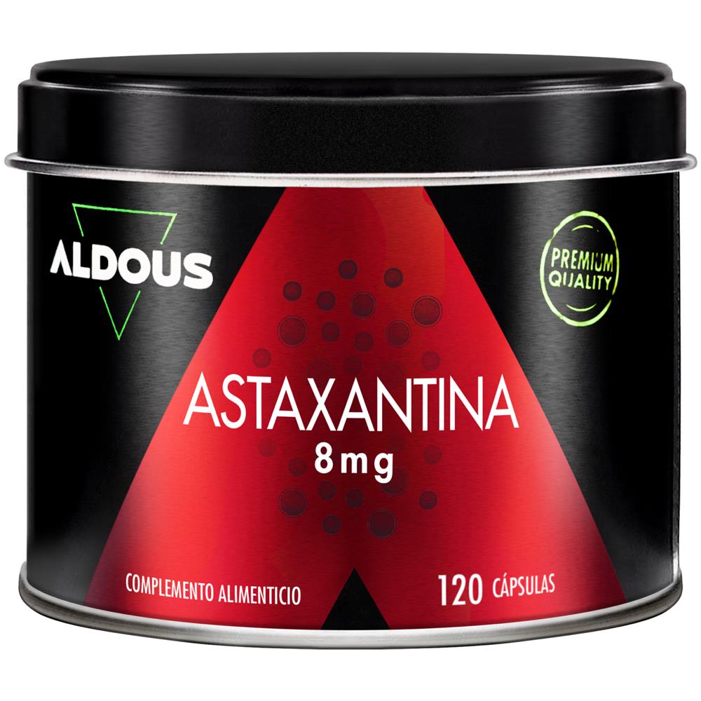 Astaxantina naturale pura 8 mg - 160 mg di olio ricco di astaxantina - 120 perle - Foto 1