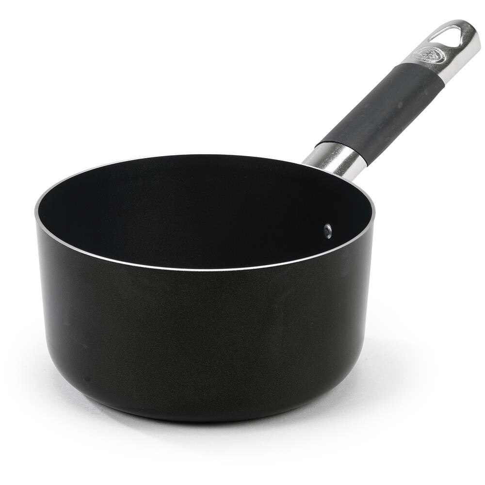 Casseruola 1 Manico Diametro 16 cm - Linea Al Black 3 mm - Foto 1