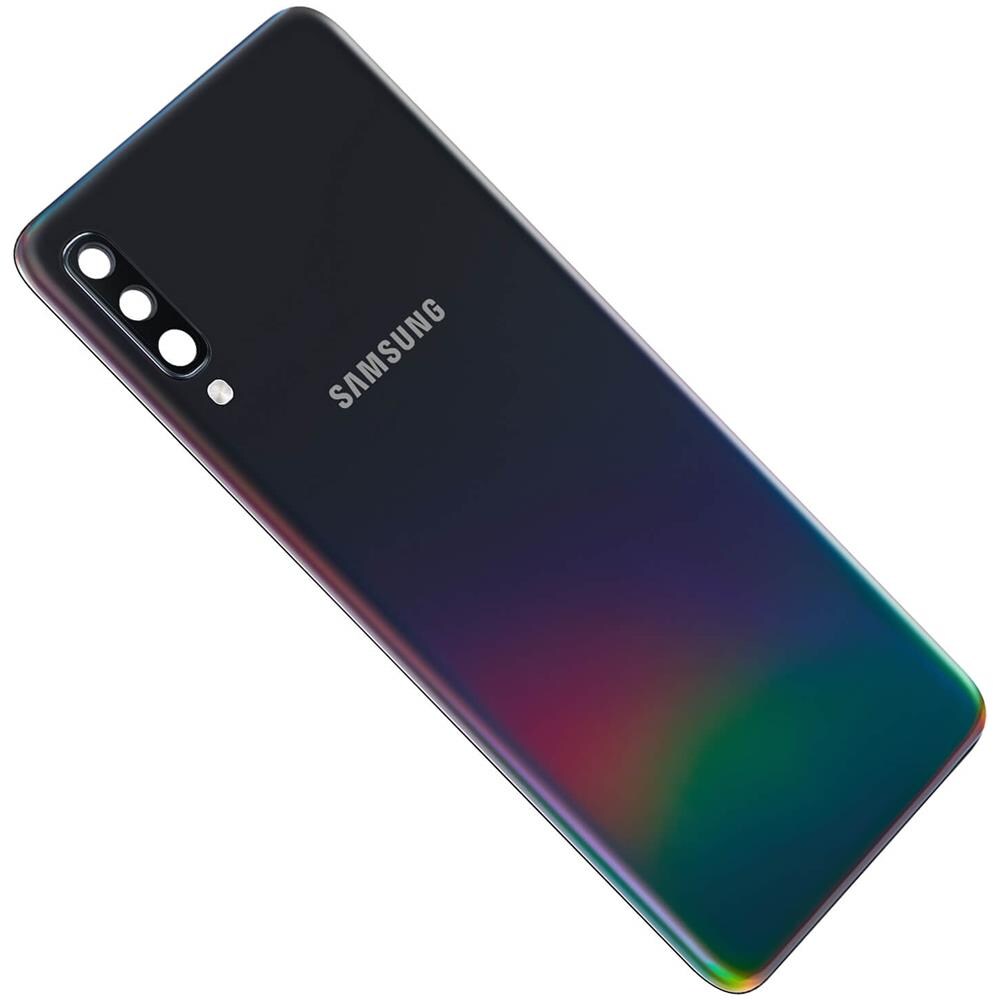 Copribatteria / Facciata Posteriore Nera Galaxy A70 Originale - Foto 2