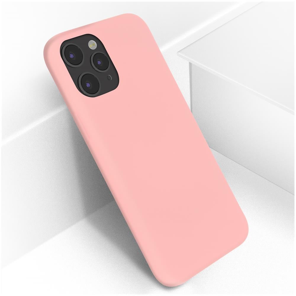 Cover Silicone Iphone 12 / 12 Pro Semi-rigida Opaca Soft Touch Rosa - Foto 5