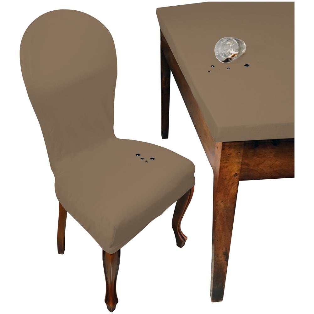 Set 4 Vestisedia Tondo Antimacchia Made In Italy Crema - Foto 1