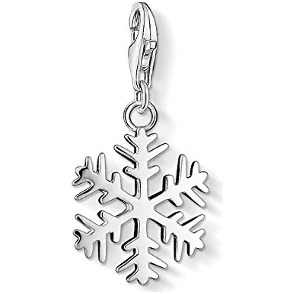 Charm Donne-ciondolo Fiocco Di Neve-charm Club 925 Dargento 0281-001-12 - Foto 1