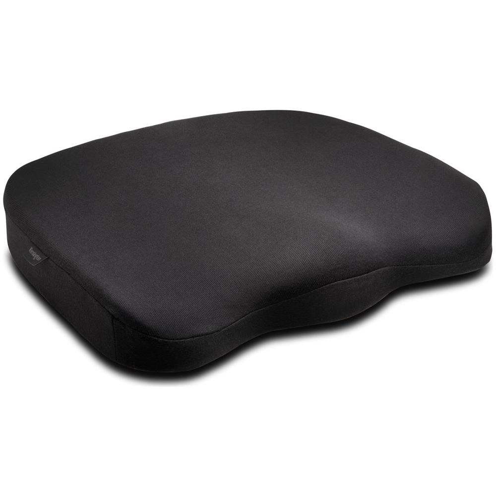 K55805WW Cuscino per Sedile Ergonomico in Memory Foam, Nero, Sostegno della Schiena, Miglioramento Posturale, Alleviamento della Sciatalgia, Supporto Antiscivolo - Foto 2