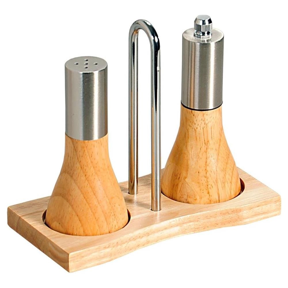 Sale E Pepe, Set Su Base Di Legno, Kesper - Foto 1