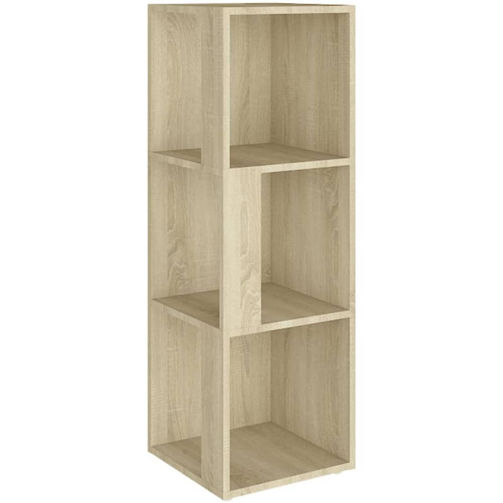 Armadio Angolare Rovere Sonoma 33x33x100 cm in Truciolato - Foto 2