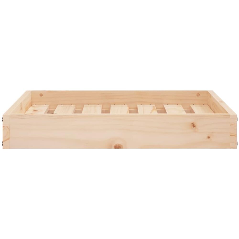 Cuccia Per Cani 61,5x49x9 Cm In Legno Massello Di Pino - Foto 2