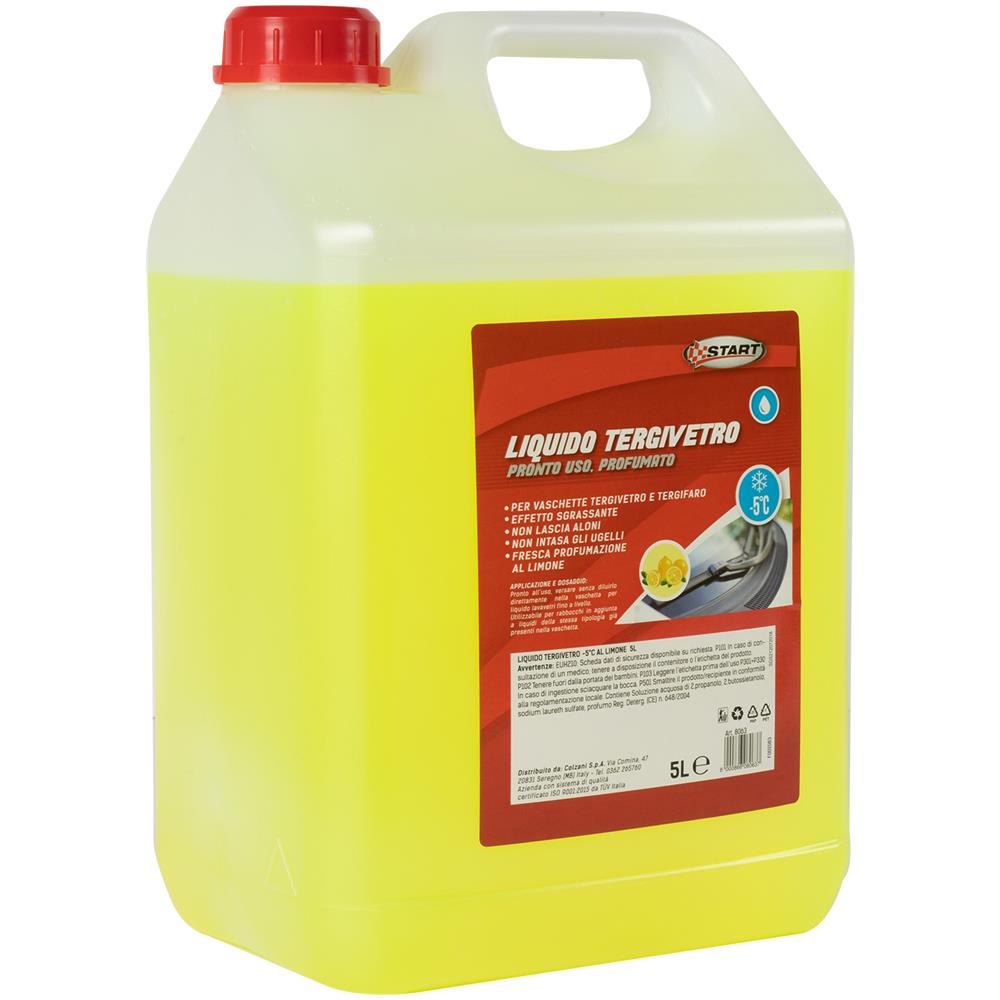 Liquido Tergivetro Profumato Al Limone -5 C 5l - Foto 3