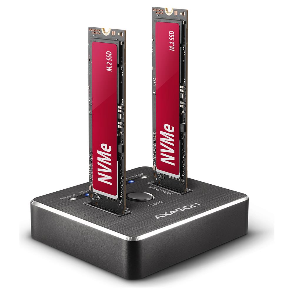 ADSA-M2C docking station per unità di archiviazione USB 3.2 Gen 2 (3.1 Gen 2) Type-C - Foto 1