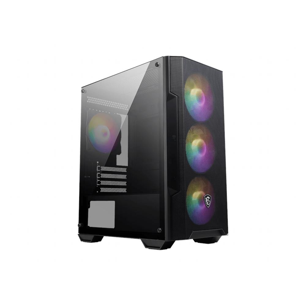 MAG FORGE M100A computer case Micro Tower Nero, Trasparente - Foto 1
