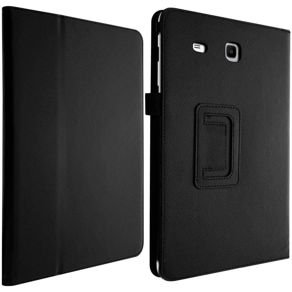 Custodia Stand Integrale Per Samsung Galaxy Tab E 9.6 - Nera - Foto 2