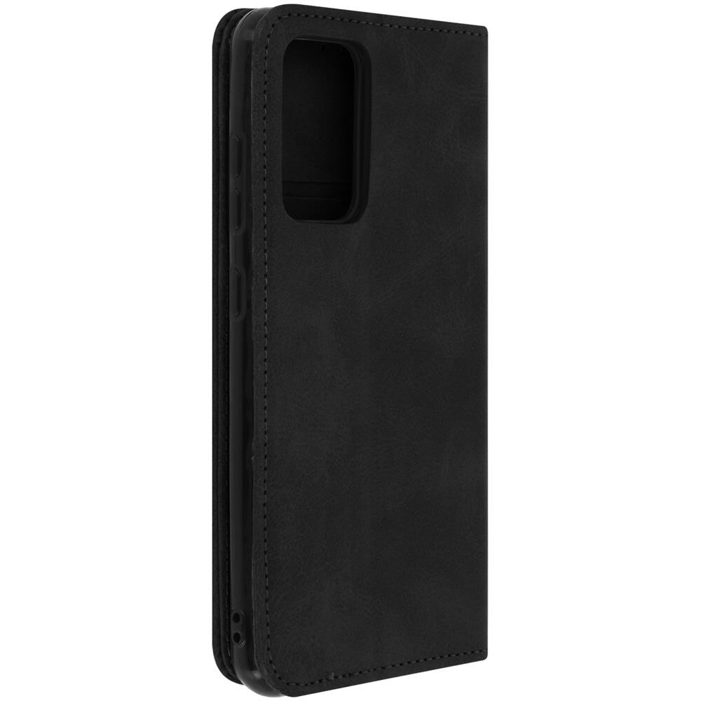 Custodia Portafoglio Samsung Galaxy A52 5g / 4g Supporto Stile Retrò Nero - Foto 2