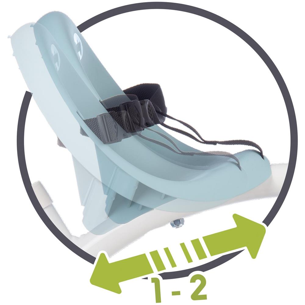 SMB7600740331 Be Move - Triciclo Azzurro con Ruote Silenziose - Foto 8