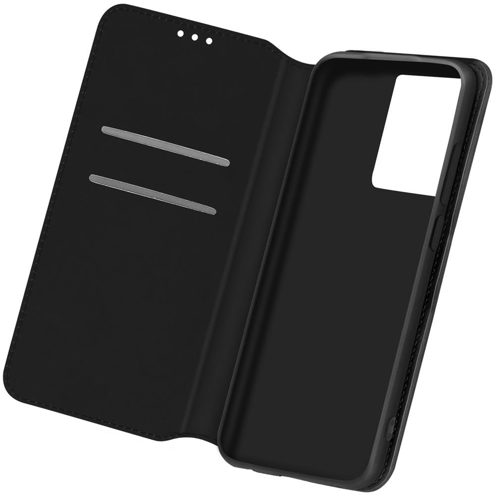 Custodia Samsung Galaxy S21 Ultra Portacarte Funzione Supporto Similpelle Nero - Foto 1