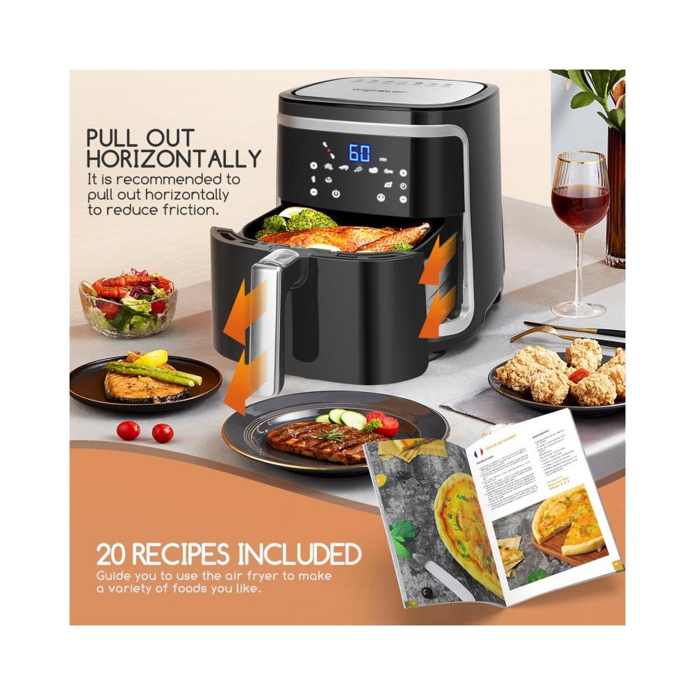 Friggitrice Ad Aria Elettrica 7l Hayden Pro 5in1 Airfryes Cuoce Arrosto Frigge Touch Screen - Foto 3