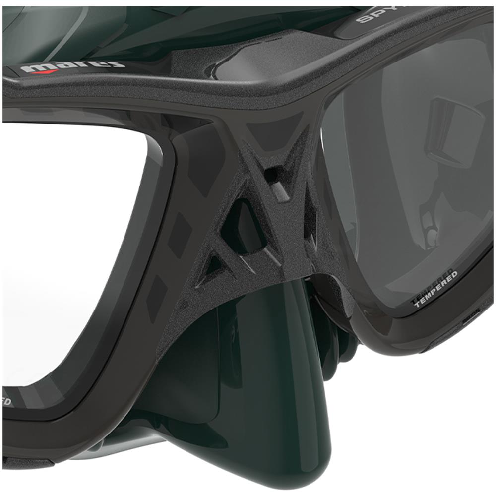 Maschera Spyder Trasparente Verde - Foto 2