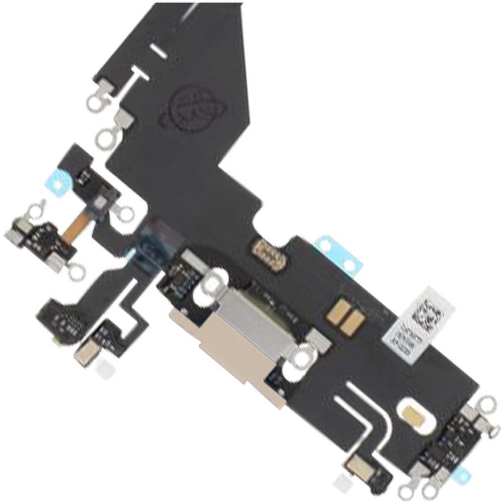 Connettore Di Ricarica Lightning E Microfono Di Ricambio Iphone 13 Pro Oro - Foto 2