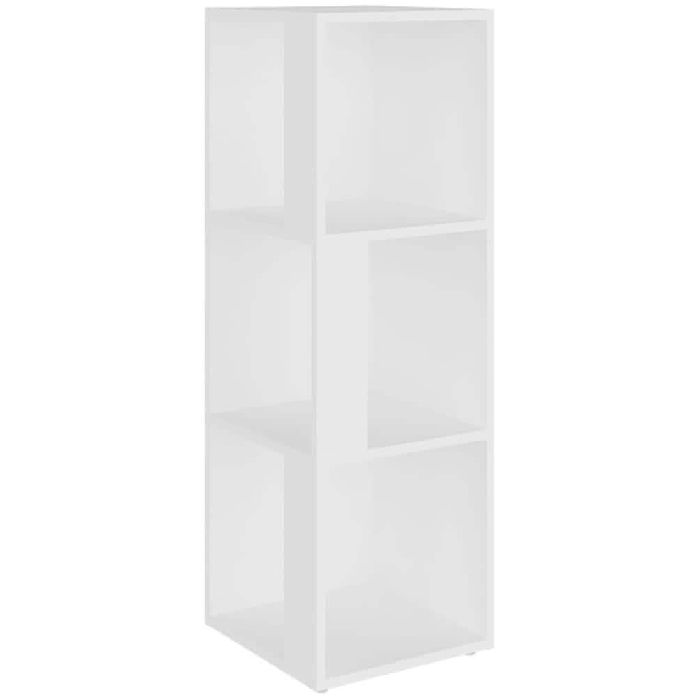 Armadio Angolare Bianco 33x33x100 cm in Truciolato - Foto 2