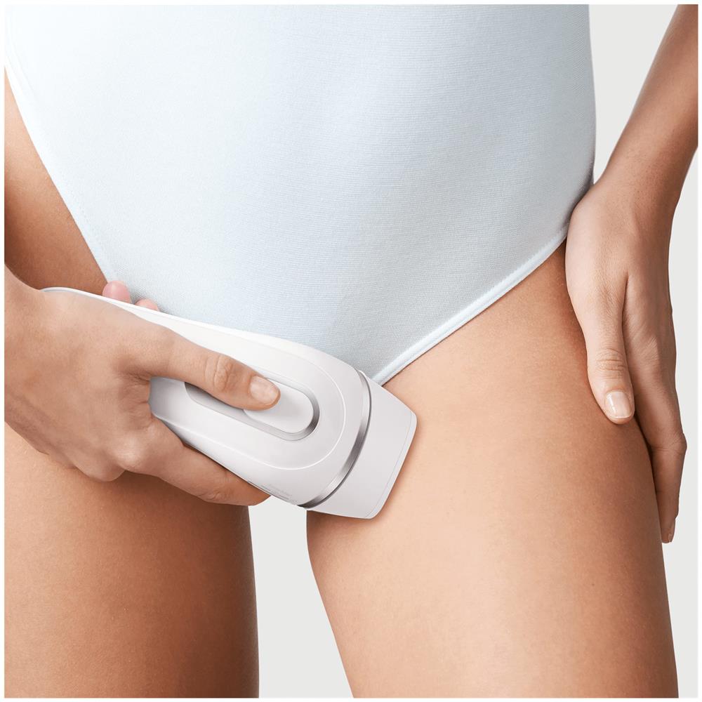 Epilatore A Luce Pulsata Braun Silk-expert Pro Silk Expert Pro 3 Pl3121 Bianco Argento - Foto 2