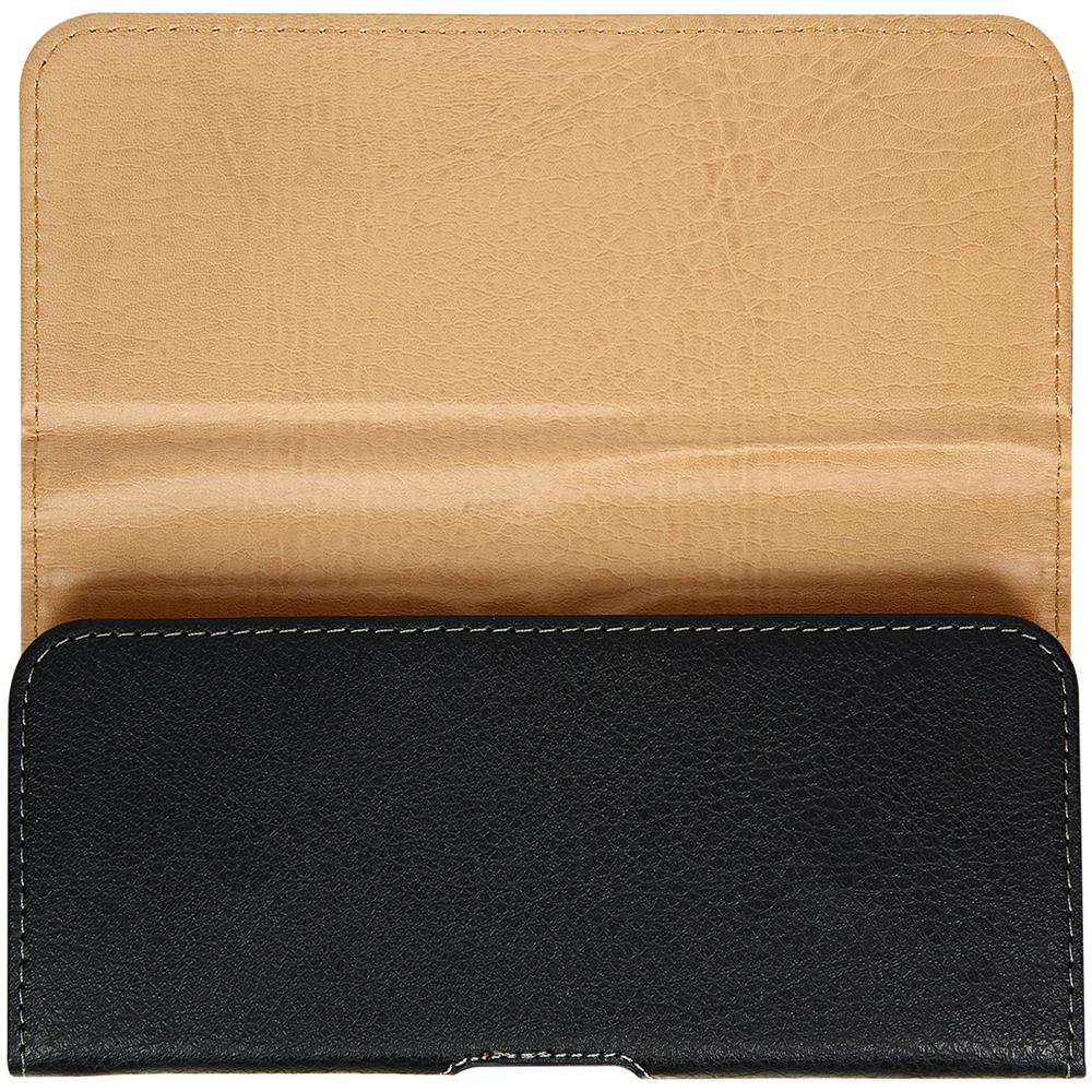 Custodia Da Cintura Per Smartphone 6"" Similpelle Copertina Magnetica Max Excell - Foto 1