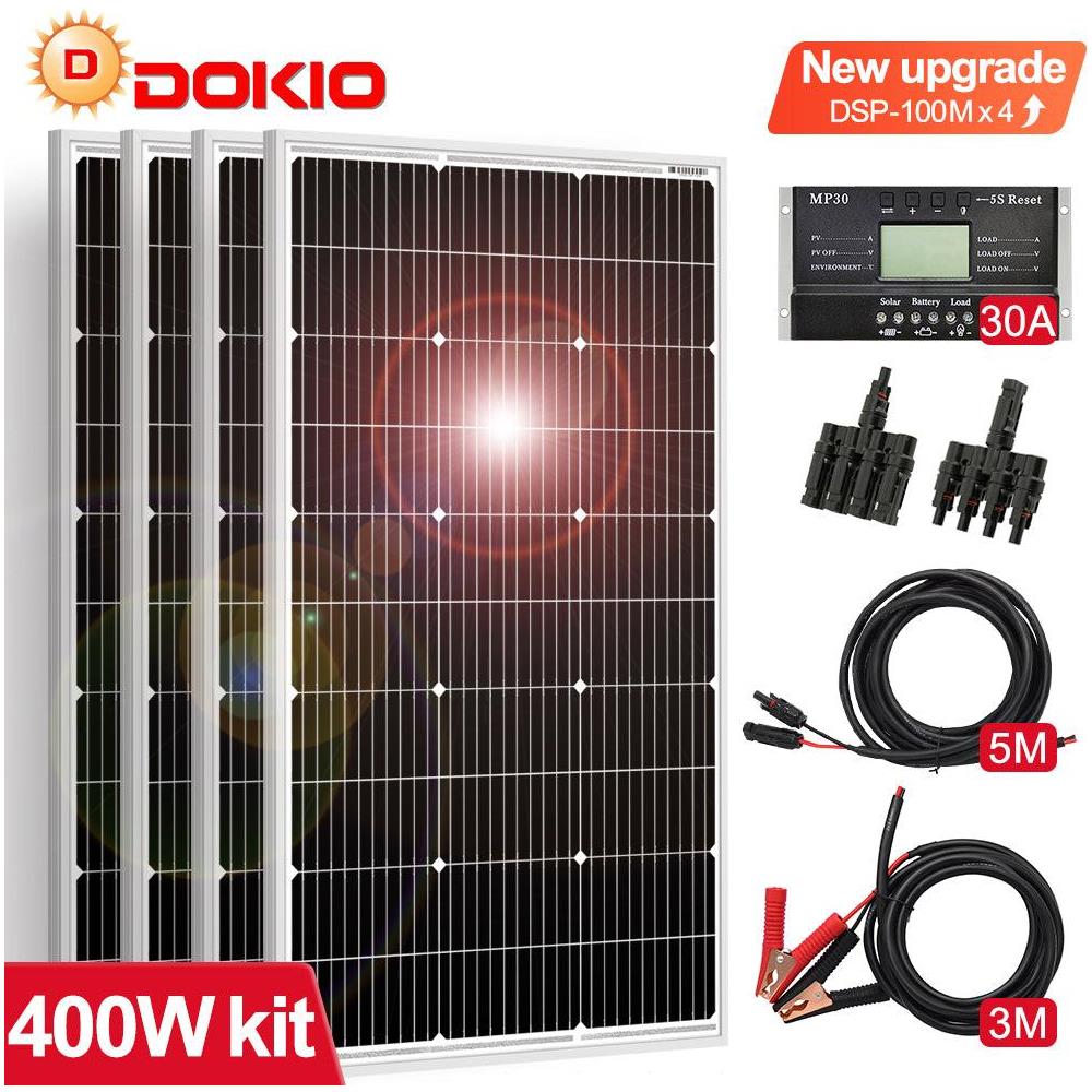 200w Monocristallino Pannello Solare Set Controller 12v Home Charge - Foto 2