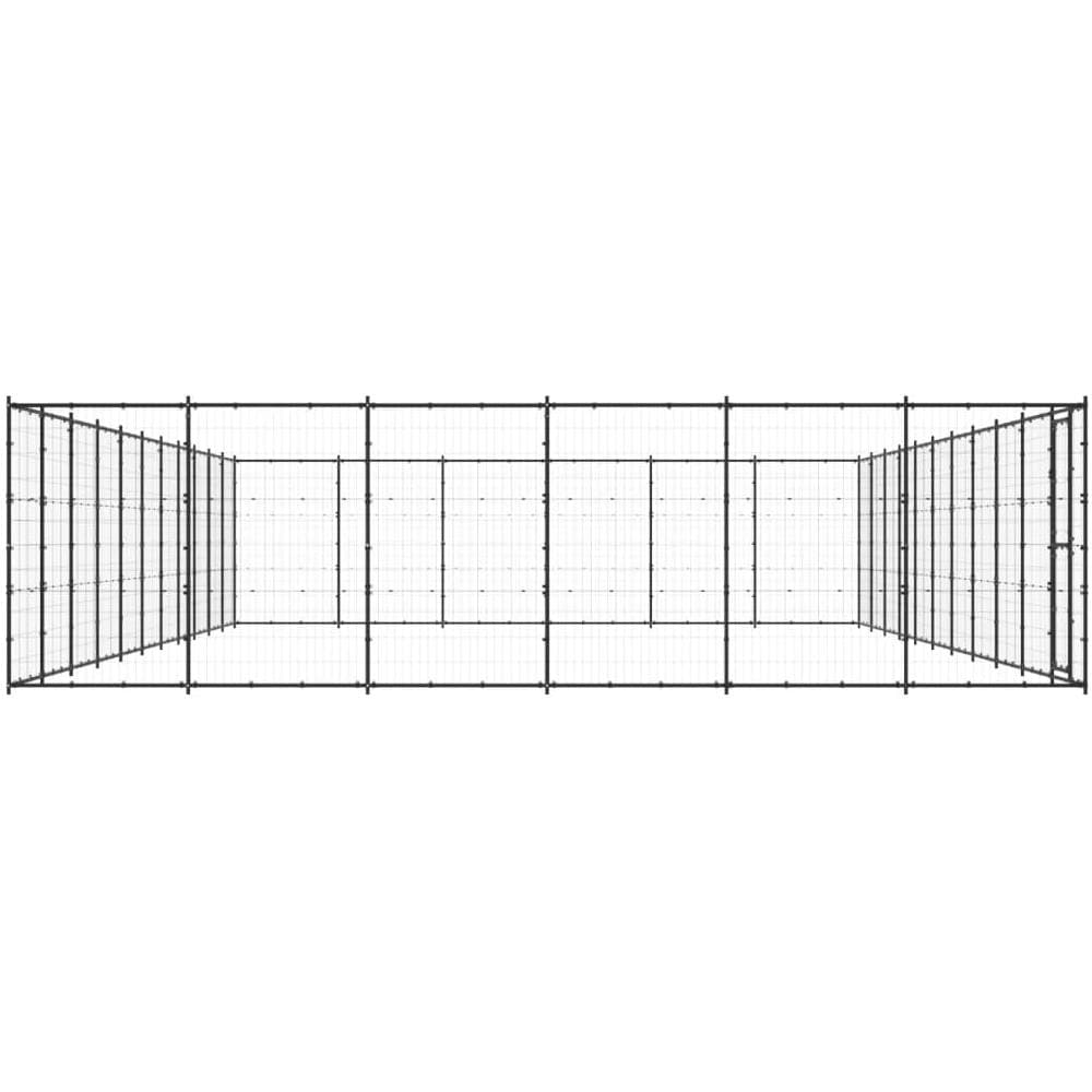 Gabbia Per Cani Da Esterno In Acciaio 79,86 M - Foto 3