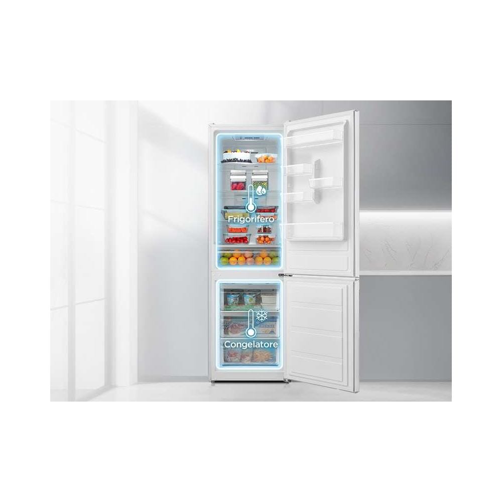 Frigorifero Combinato MDRB424FGE01OE Total No Frost Classe E Capacità 310 Litri Colore Bianco - Foto 4