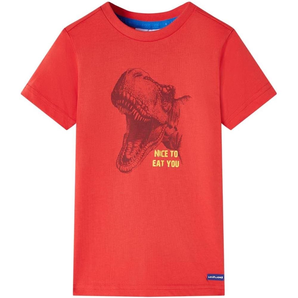 Maglietta per Bambini Rossa 104 - Foto 1