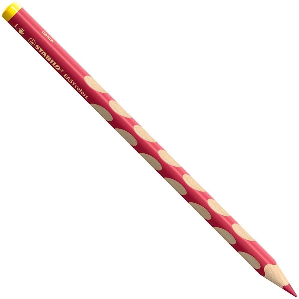 EASYcolors - Matita colorata Ergonomica - per Mancini - Confezione da 6 - Carminio Profondo - Foto 2