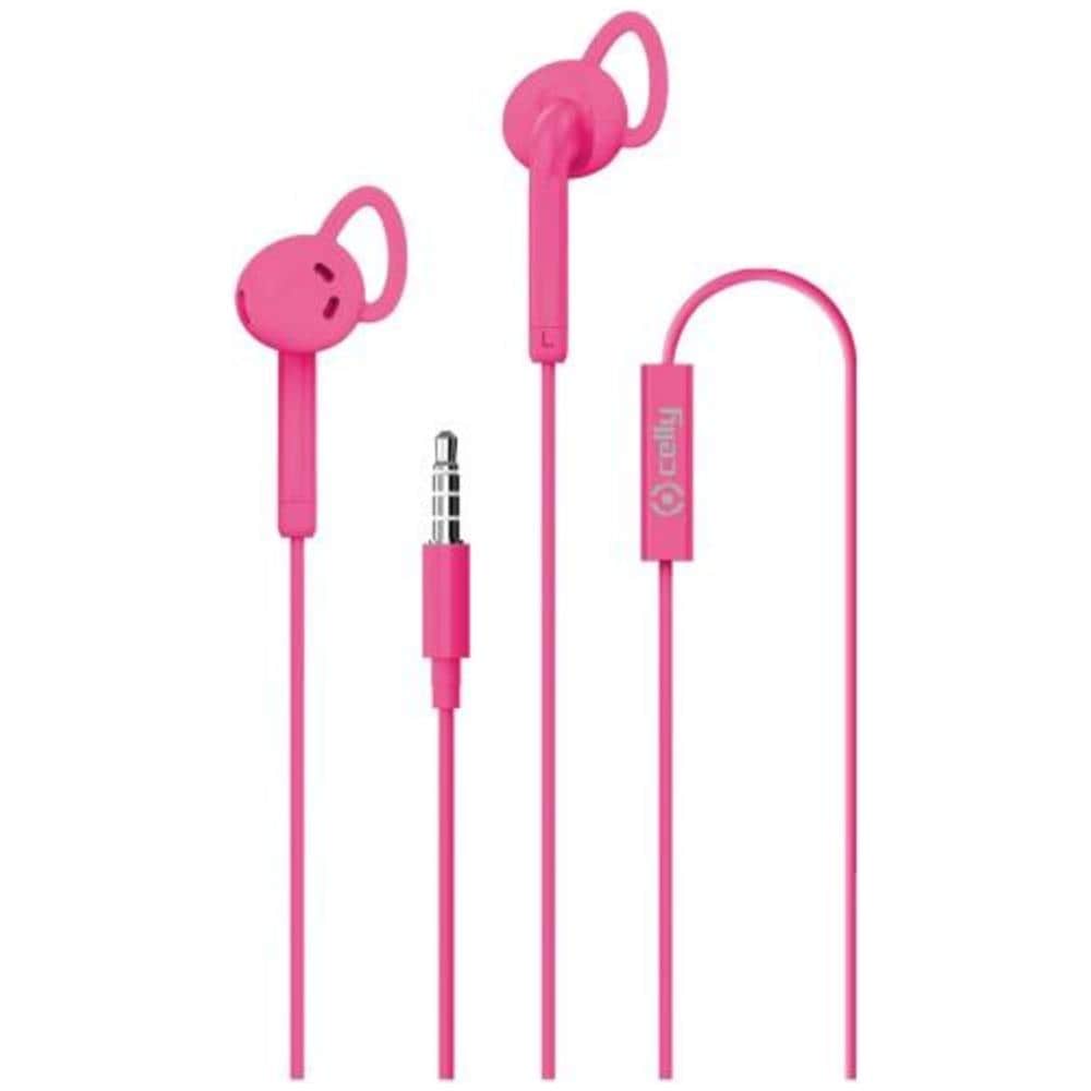 Auricolari Stereo Ear 3.5mm Active colore Rosa - Foto 2