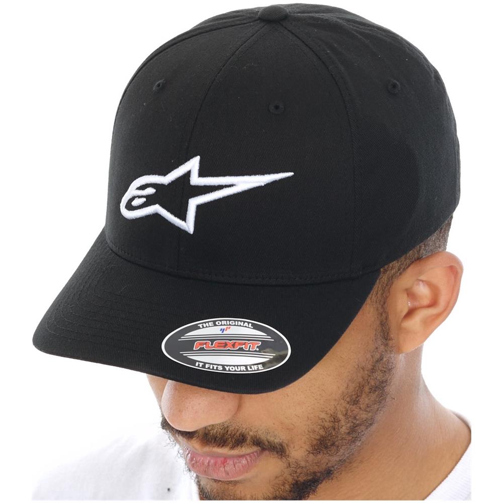 Berretto Flexfit Con Visiera Ricurva Ageless Nero Bianco (l / xl, Nero) - Foto 1