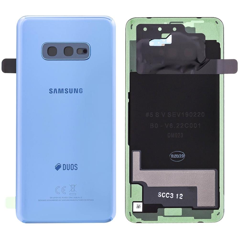 Copribatteria Galaxy S10e Parte Posteriore Originale Azzurro - Foto 1