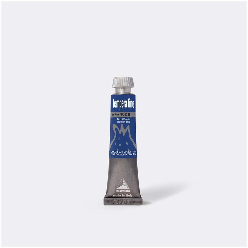 Tempera Fine 2502402 Blu Di Prussia 20 Ml - 6 Pz - Foto 1