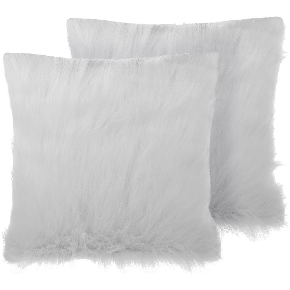 Set Di 2 Cuscini Decorativi 45x45cm Beige Daisy - Foto 1