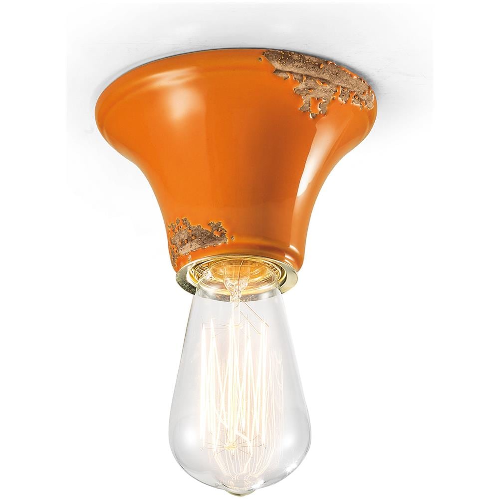 Vintage C133, Plafoniera, - Arancione - Foto 1