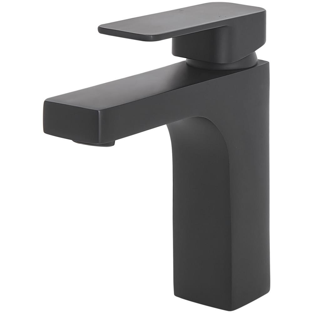 Rubinetto Da Lavabo Color Nero Mate Irupu - Foto 1