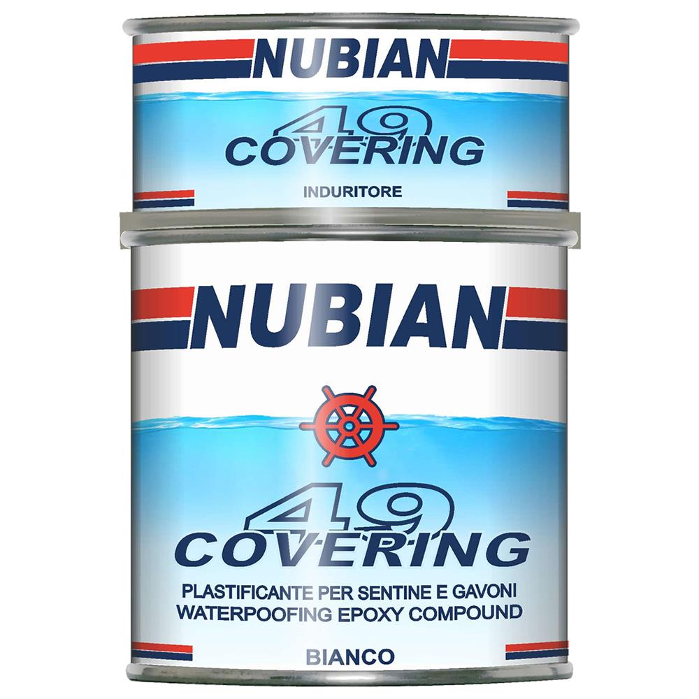 Covering 49 Nubian Finitura Bicomponente Epossidica Per Sentine E Gavoni Bianca Ml 750 - Foto 1