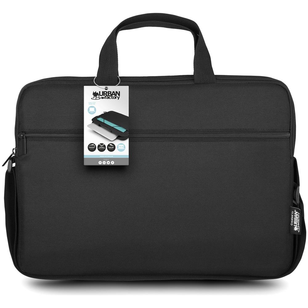 Nylee borsa per notebook 35,6 cm (14") Valigetta ventiquattrore Nero - Foto 1